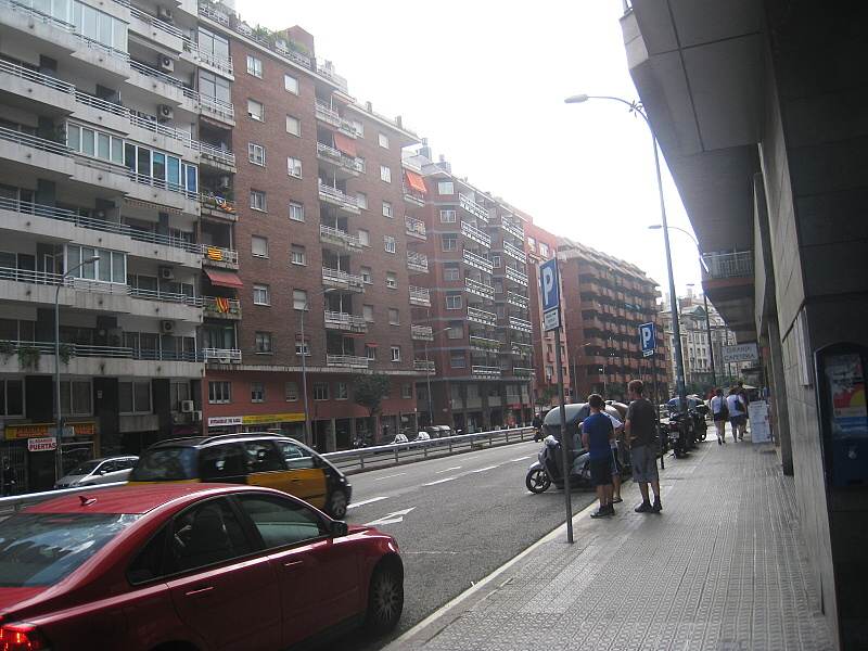 Klasick barcelonsk ulica