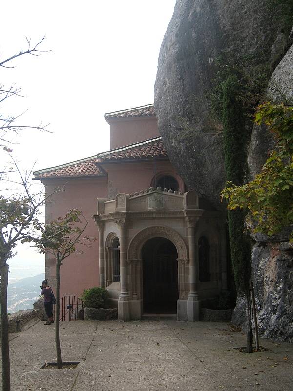 Montserrat - Santa Cova (Kaplnka svtej jaskyne)