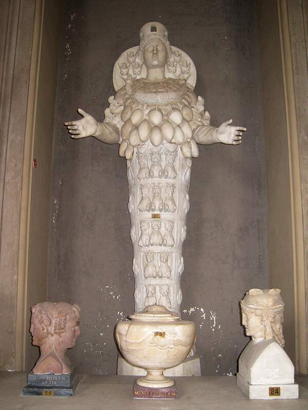 Vatiknske mze - Efezsk Artemis, bohya Zeme