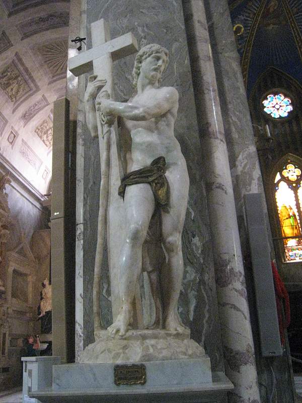 Santa Maria Sopra Minerva - Michelangelov Vzkriesen Kristus
