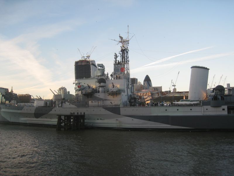 Krnik HMS Belfast - mzeum