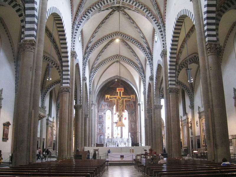 Bazilika Santa Maria Novella - hlavn lo