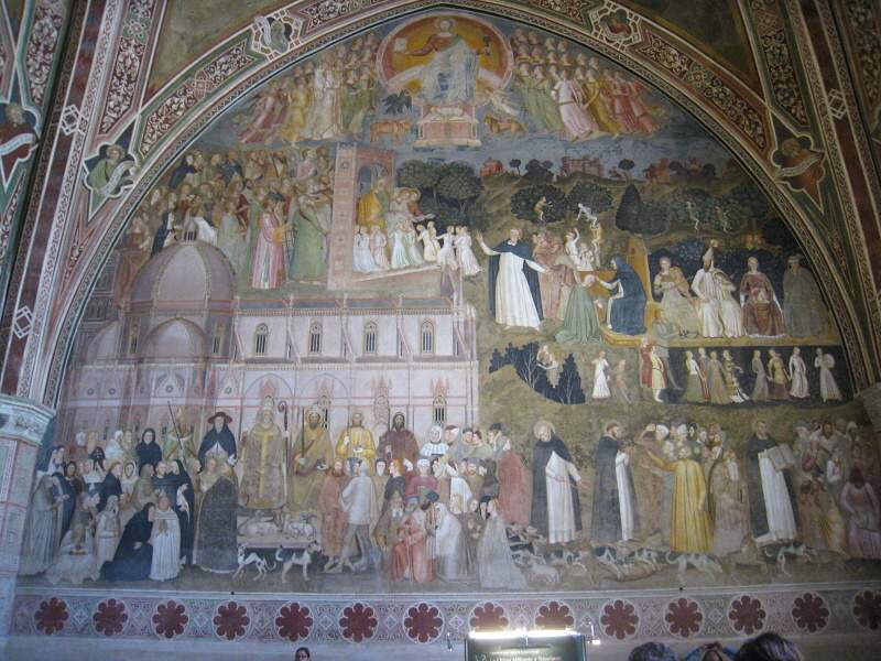 Bazilika Santa Maria Novella - panielska kaplnka (Cappellone degli Spagnoli)