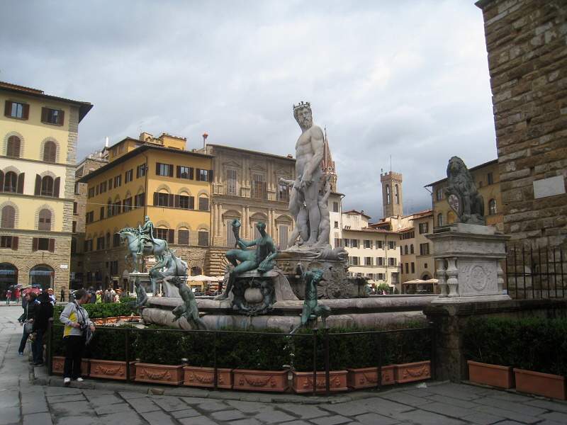 Piazza Signoria - Neptnova fontna