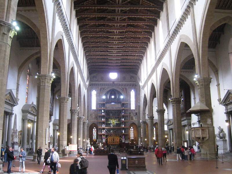 Bazilika Santa Croche - hlavn lo