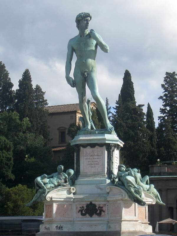 Kpia Davida na Piazzale Michelangelo