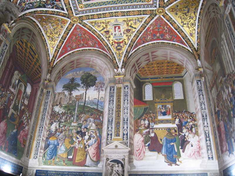 Siensk katedrla - Piccolominiho kninica