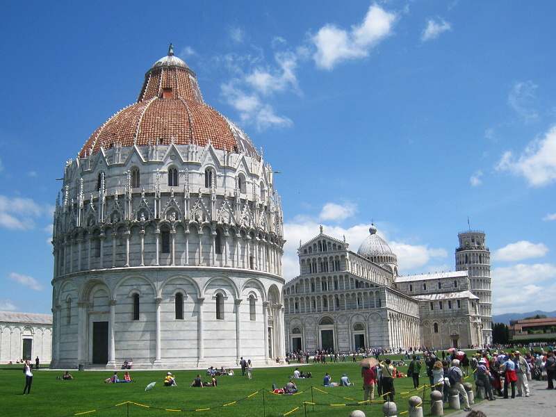 Pisa - Nmeste zzrakov (Piazza dei Miracoli) - prv pohad