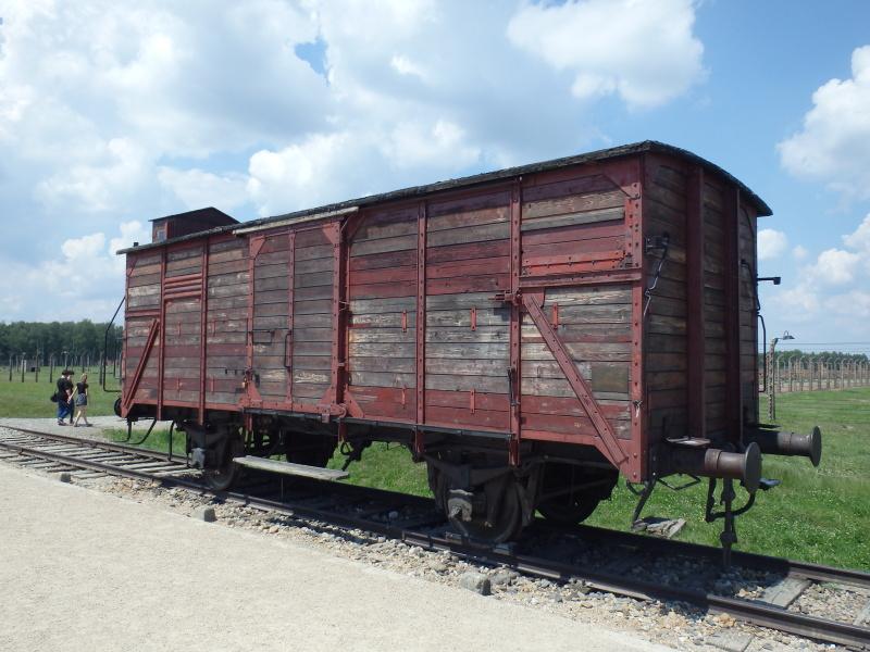 Auschwitz II. - dobyt vagn