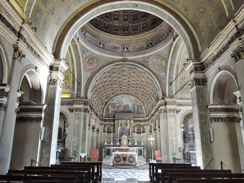 Kostol Santa Maria Presso di San Satiro - Bramanteho perspektva