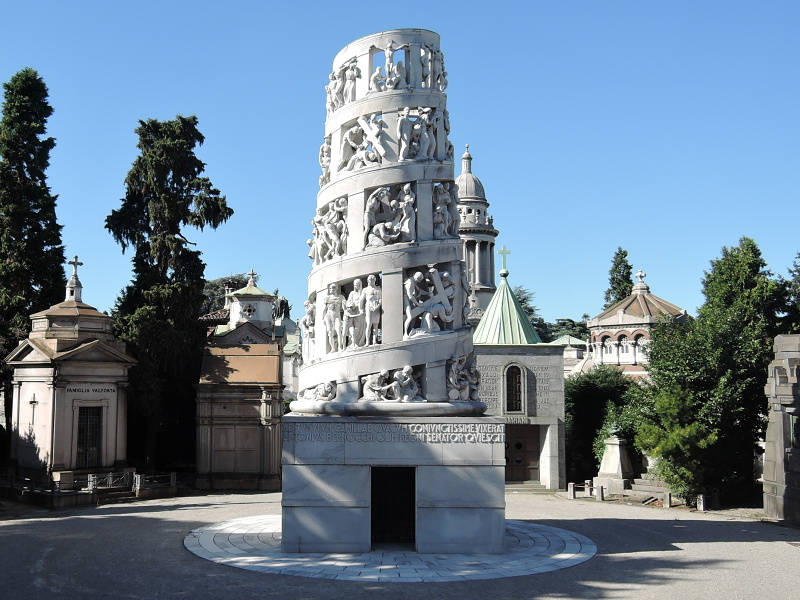 Cimitero Monumentale - hrobka r. Bernocchi