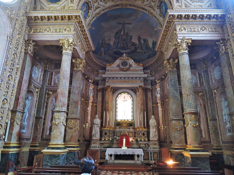 Duomo di Bergamo - Kaplnka so Sviatosou oltrnou