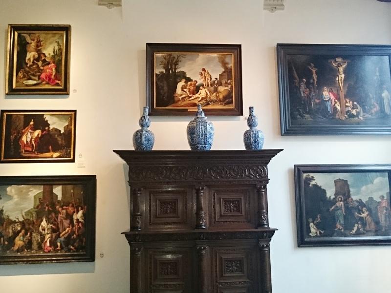 Rembrantov dom - vstupn hala domu