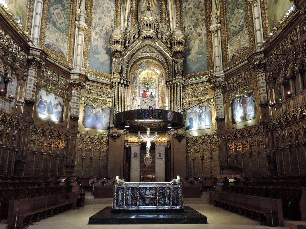Kltor Montserrat - kostol