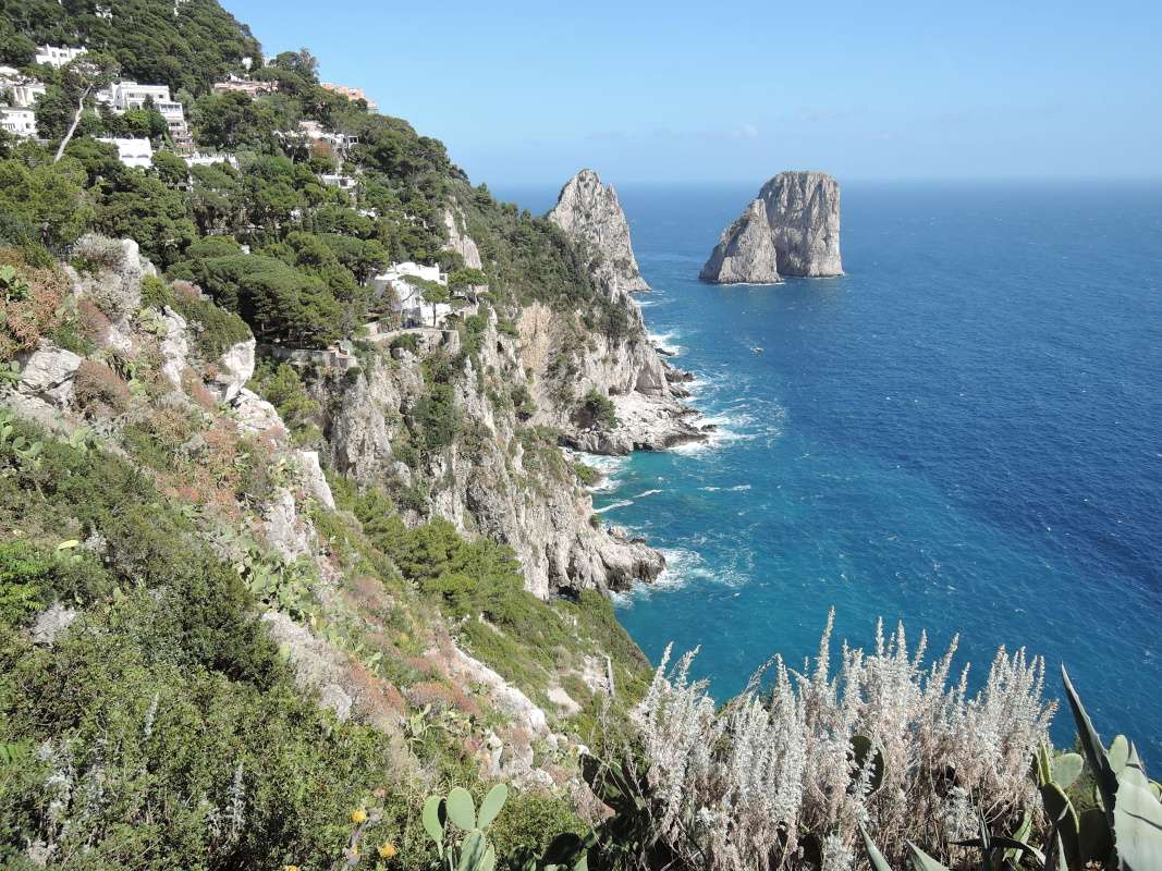 Capri - Kartuzinsky kltor - najkrajie Faraglioni :)