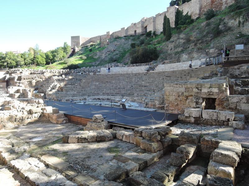 Rmske divadlo pod Alcazabou