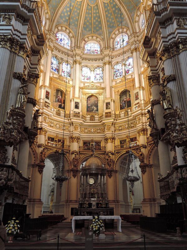 Katedrla v Granade - hlavn oltr