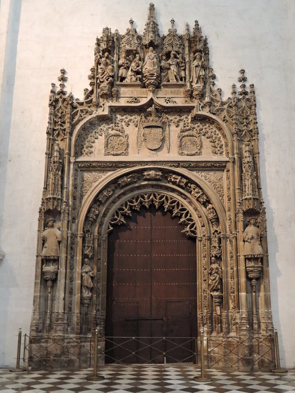 Katedrla v Granade - dvere do Krovskej kaplnky