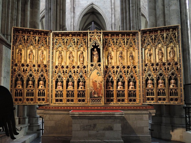 Kolnsky Dm - iariaci oltr sv. Klry z r. 1350