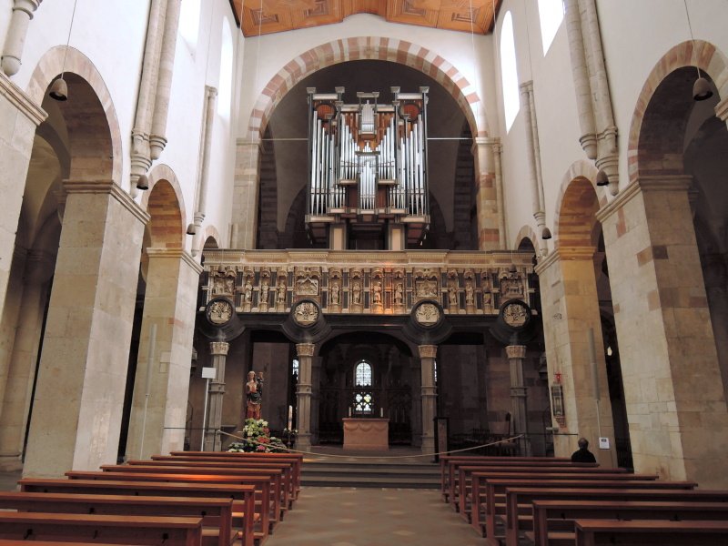 St. Maria im Kapitol - posledn pohad na organ ...
