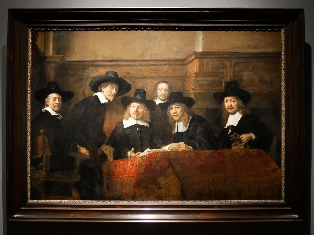 Rembrant van Rijn - Predstavenstvo skennckeho cechu