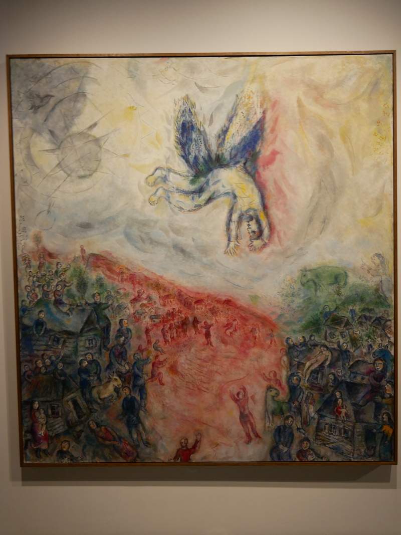 Marc Chagall: Pd Ikara, 1974-1977