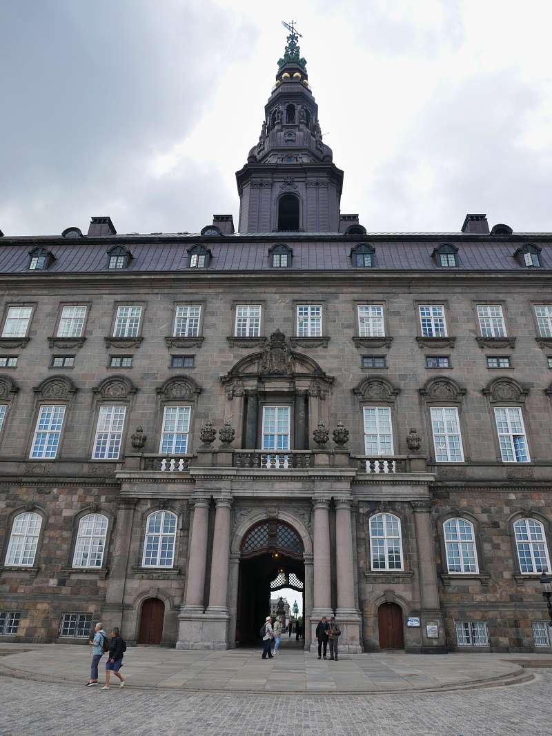 Christiansborg - vstup