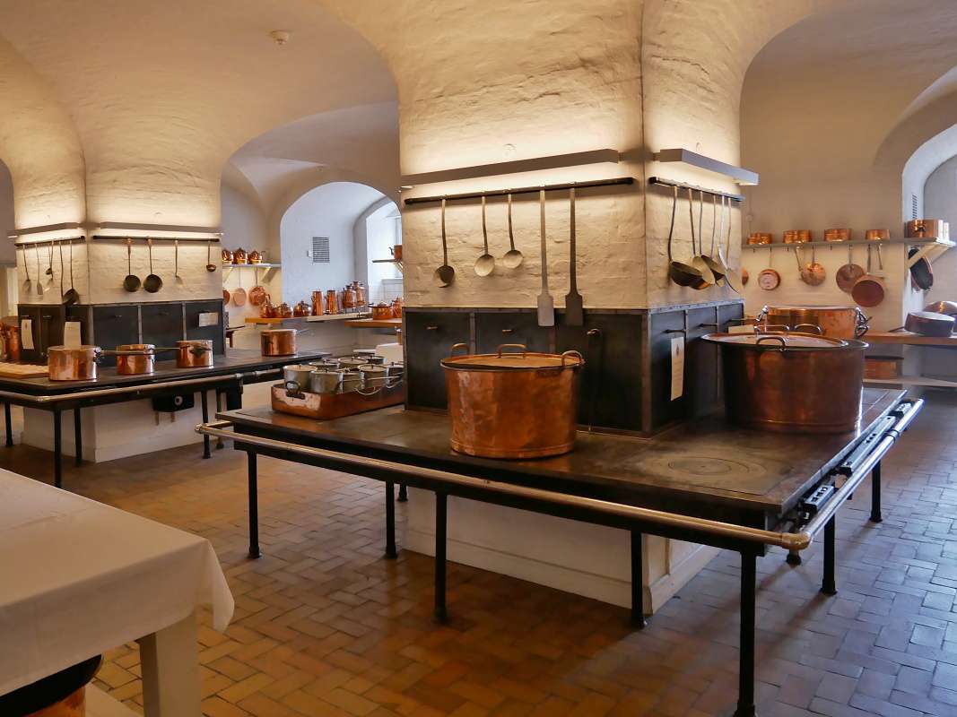 Christiansborg - palcov kuchya