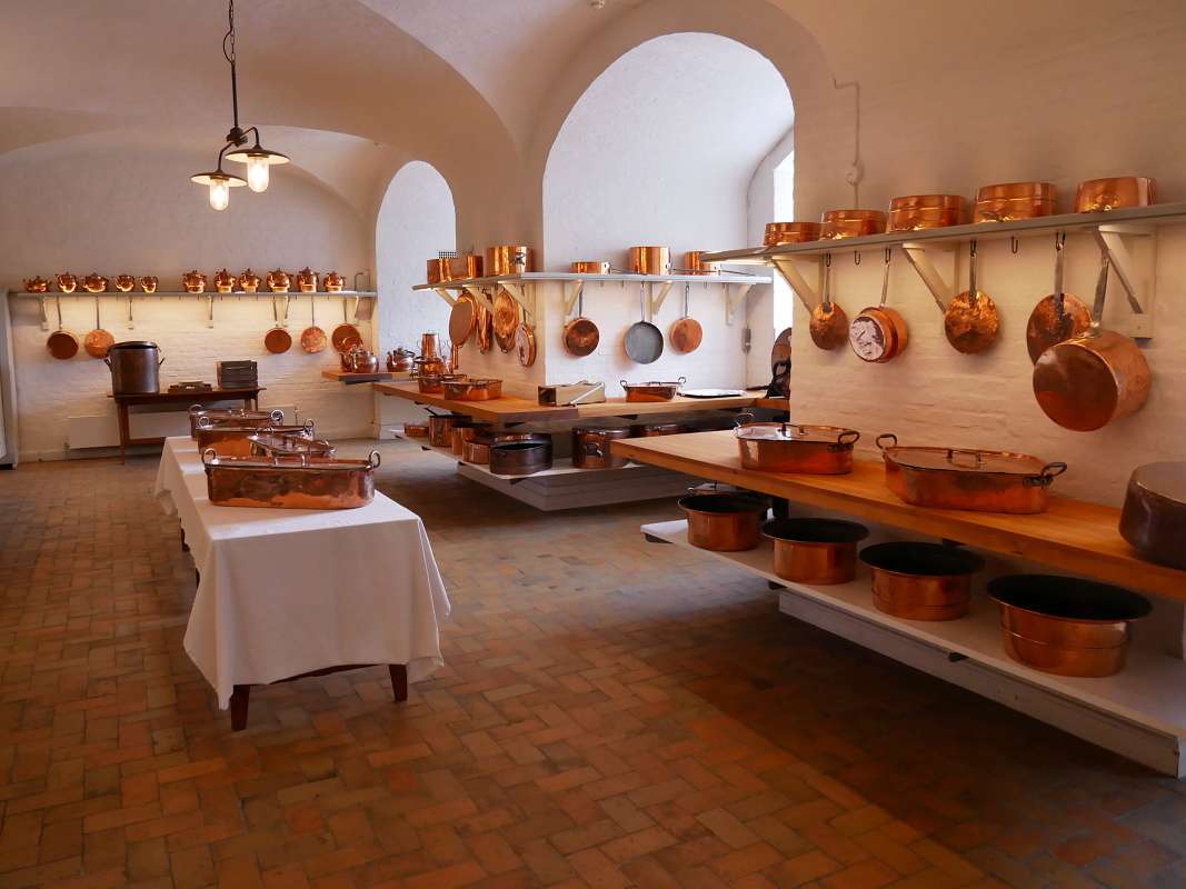 Christiansborg - palcov kuchya