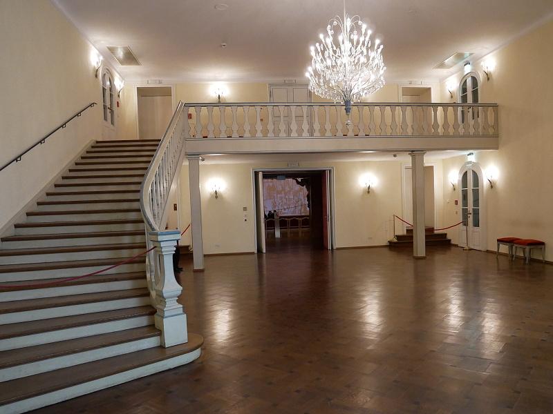 Palc Residenz - Divadlo Cuvillis, vstup
