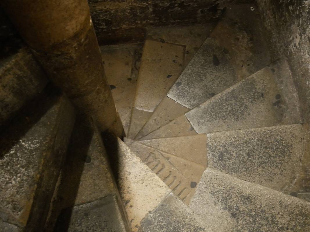 Katedrla sv. tefana - schody na Jun veu