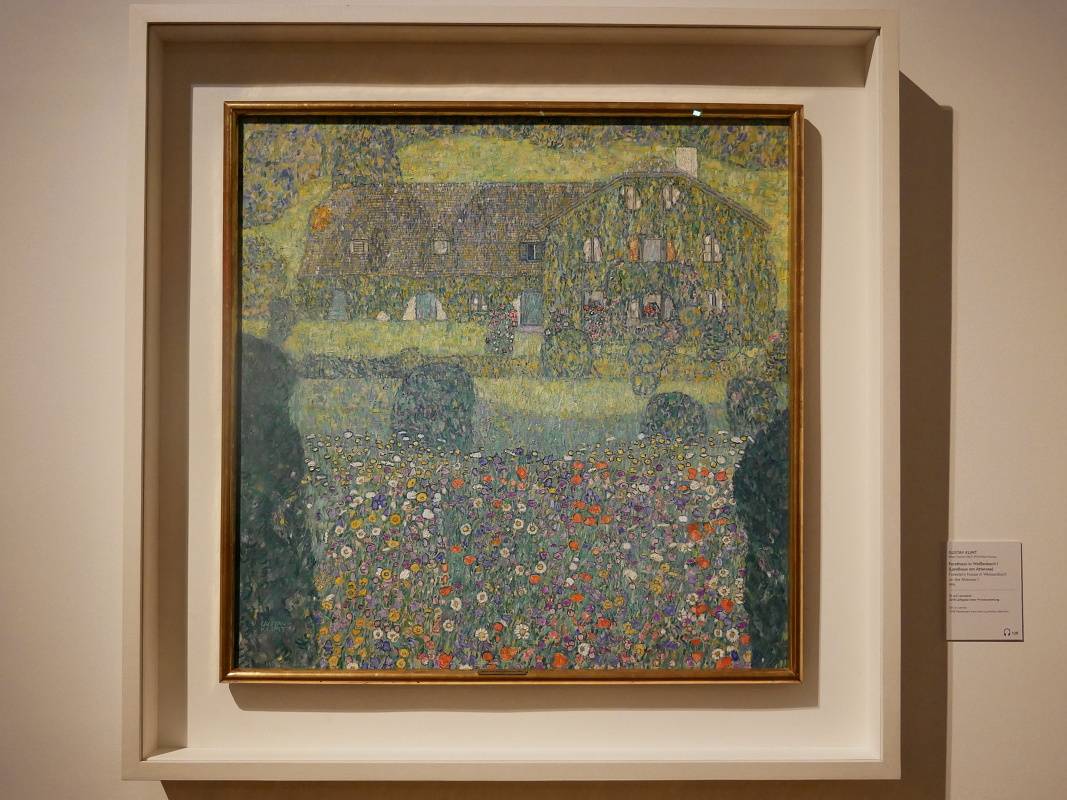Gustav Klimt - Dom v Attersee, 1914