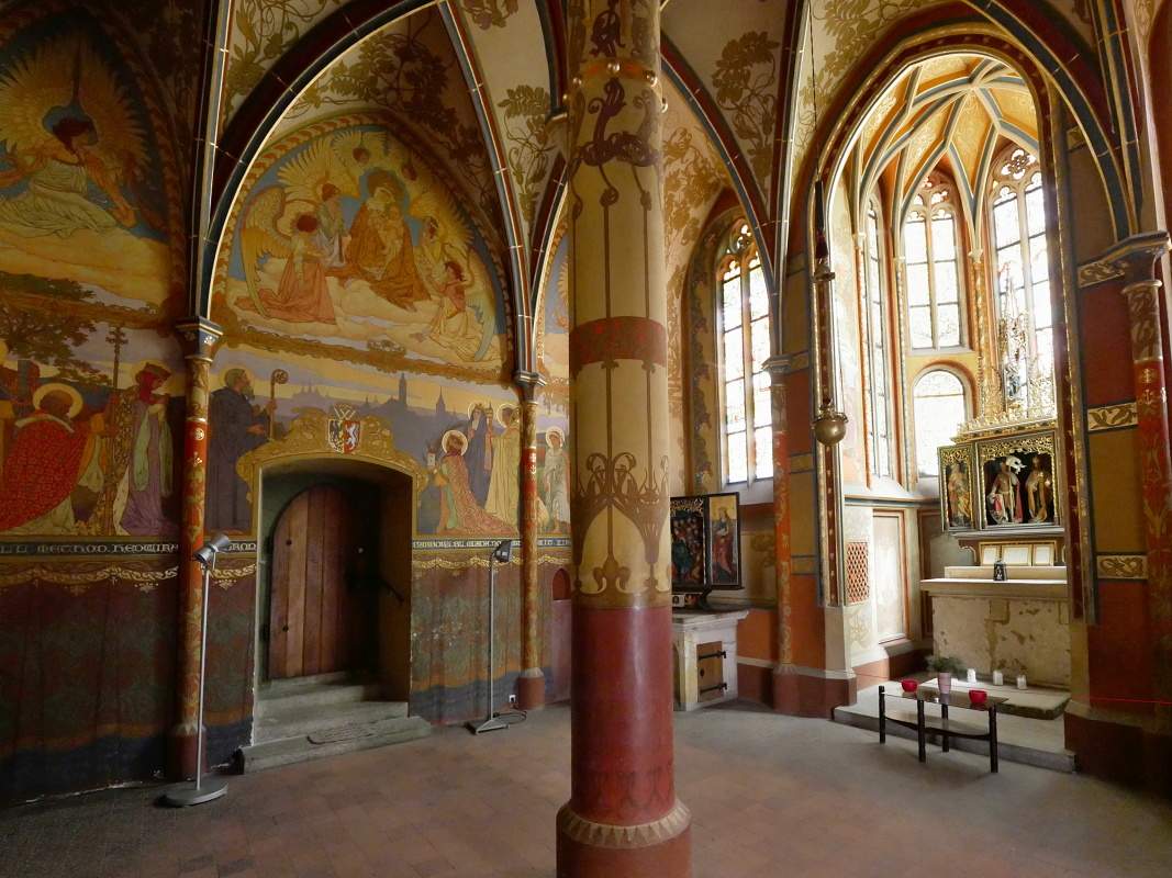 Vlask dvor - kaplnka sv. Vclava