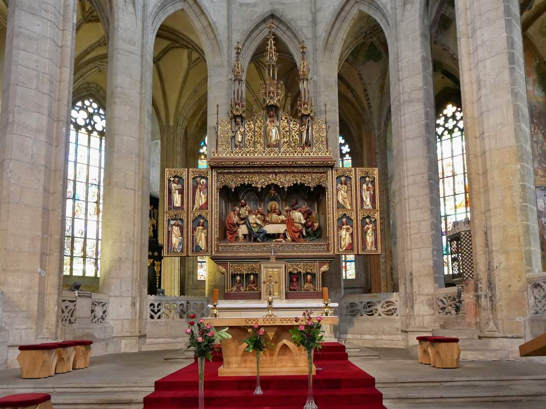 Chrm sv. Barbory - oltr