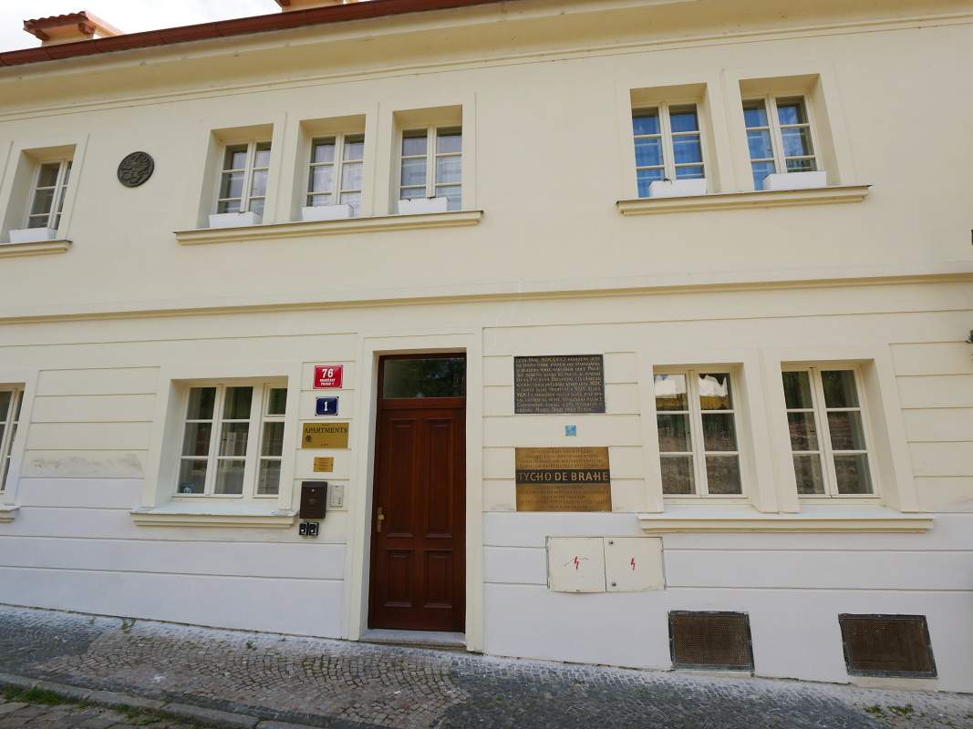 Praha - dom na Novom Svte, kde il Tycho Brahe