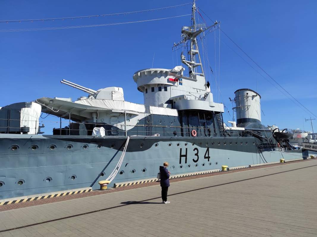 Gdynia - torpdoborec Blyskawica