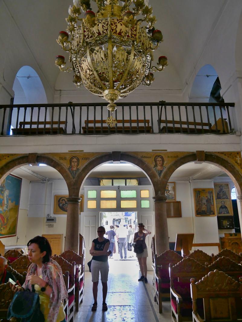 Madaba - grcky ortodoxn kostol sv. Juraja