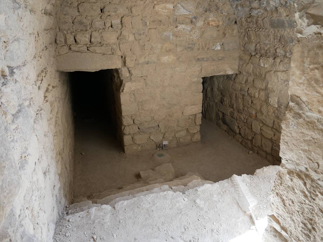 Hrad Karak - z jednej podzemnej chodby do druhej, chvami sme straten :)