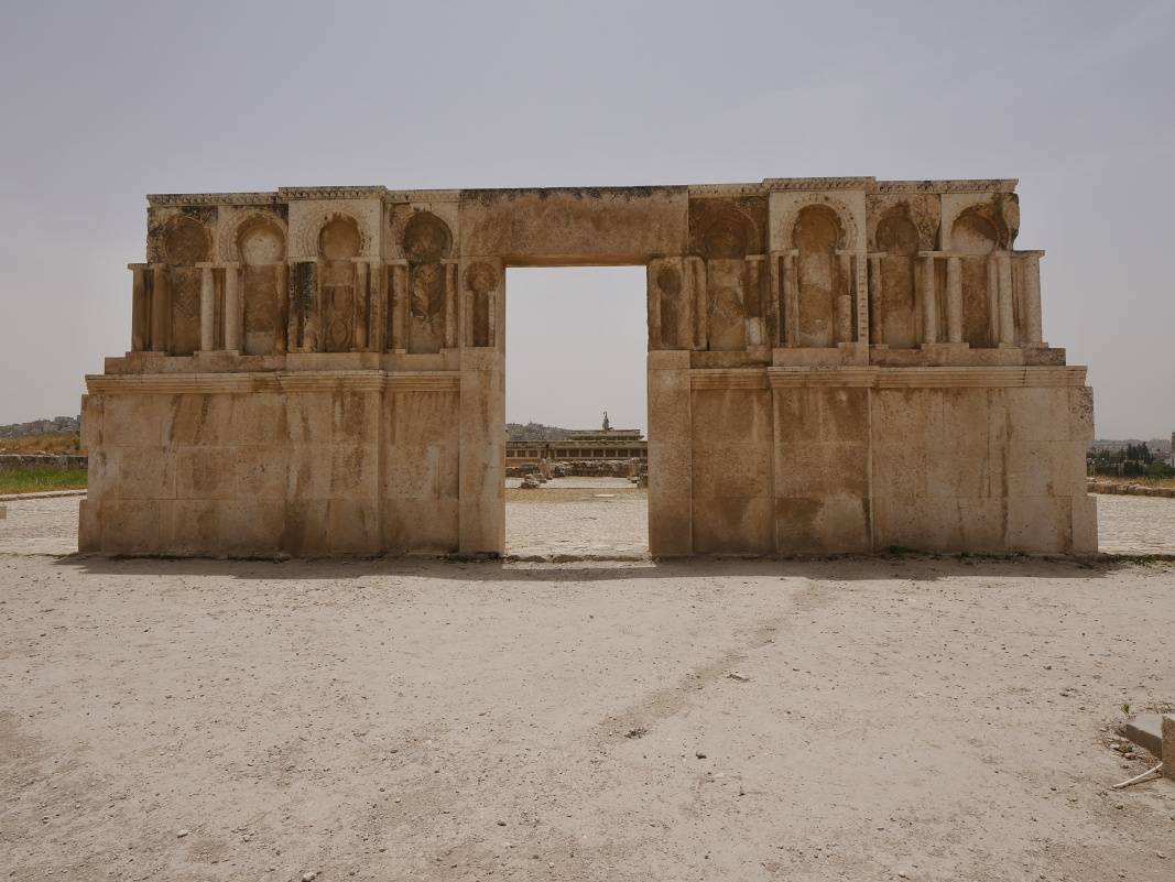 Zrekontruovan vstup do Umayyovskej meity (661-750 n.l.)