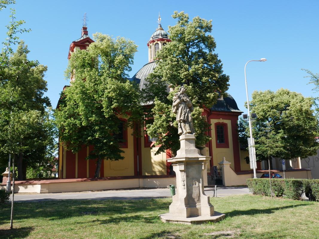 Kunratice - Kostol sv. Jakuba Starho (vtho)