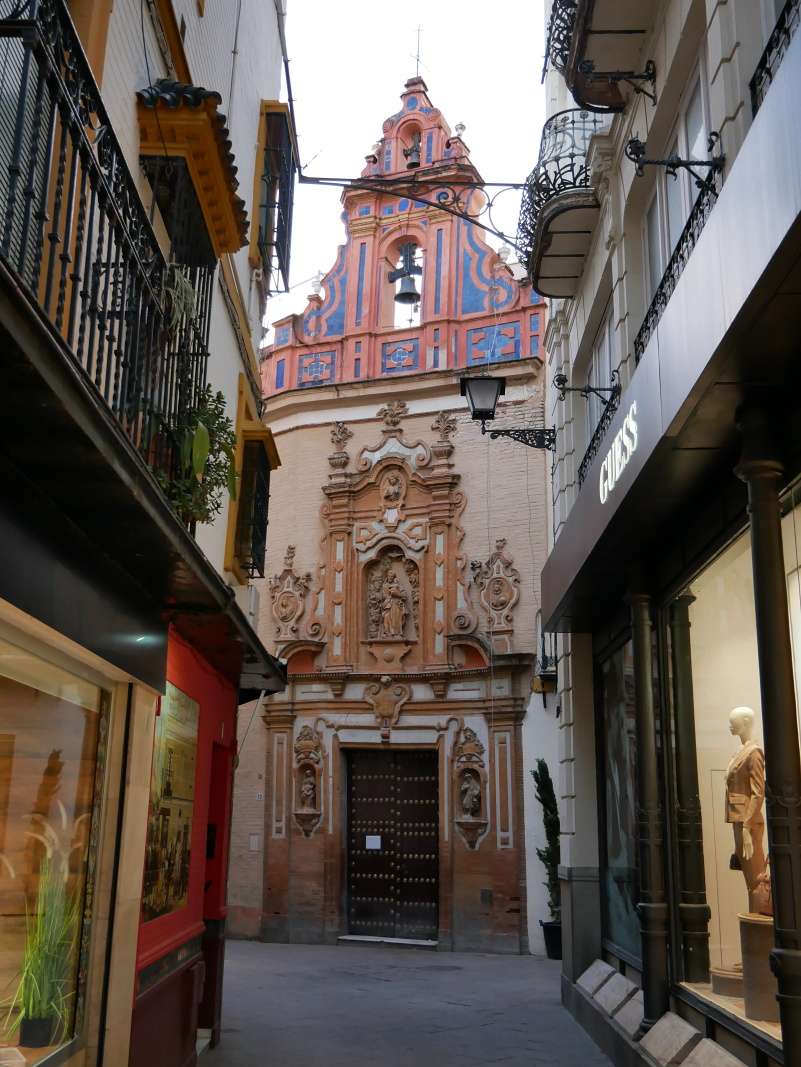 Ndhern budovy v Seville