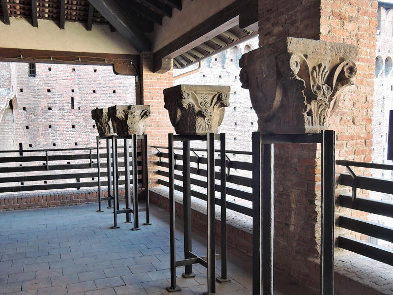 Castello Sforzesco - terasa