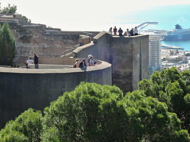Gibralfaro - hradby