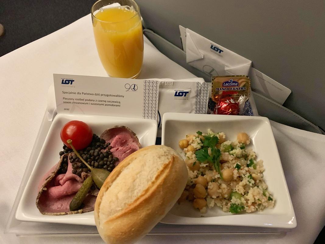 Business Class - super večerička s prestieraním!