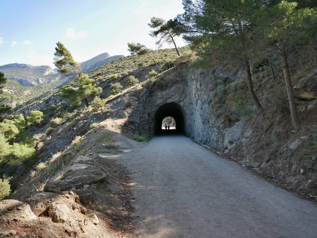 Cesta k platenej časti Caminita