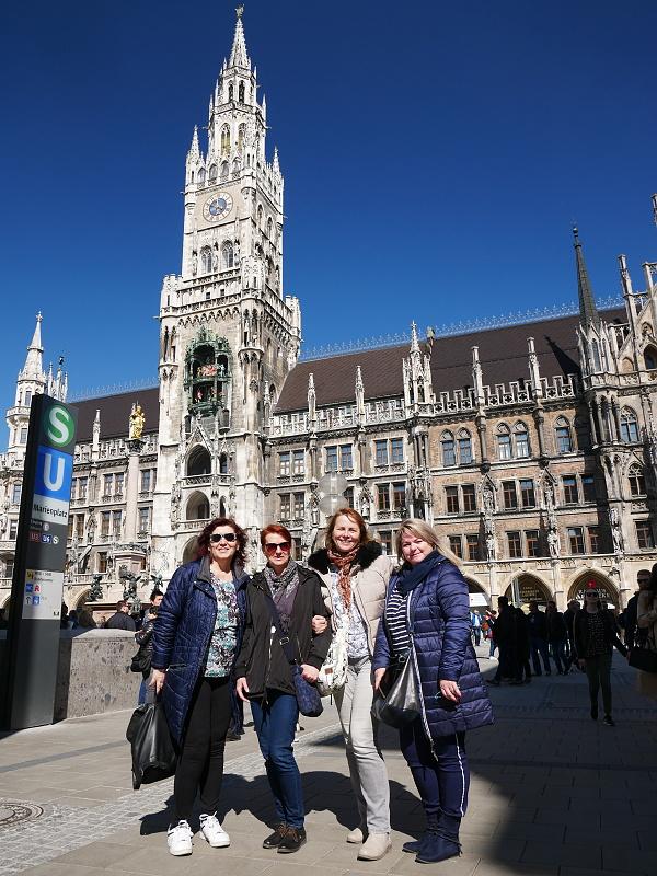 Slovenky na Marienplatz