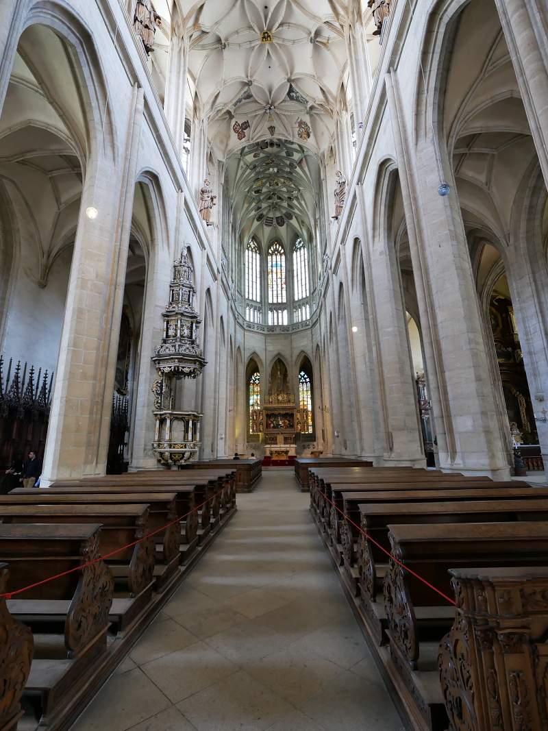 Chrám sv. Barbory - hlavná loď