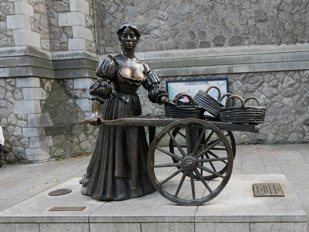 Socha Molly Malone, Suffolk Street