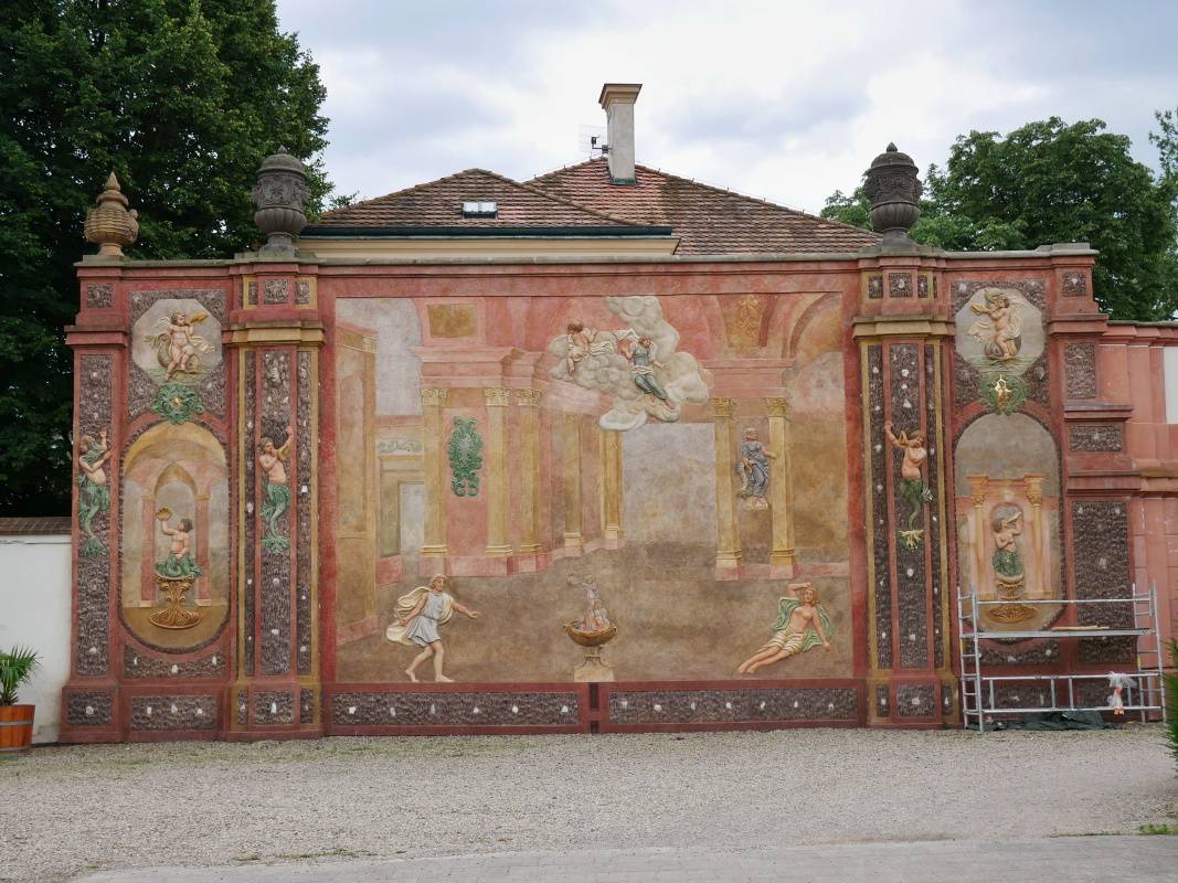 Trojský zámok - záhrady