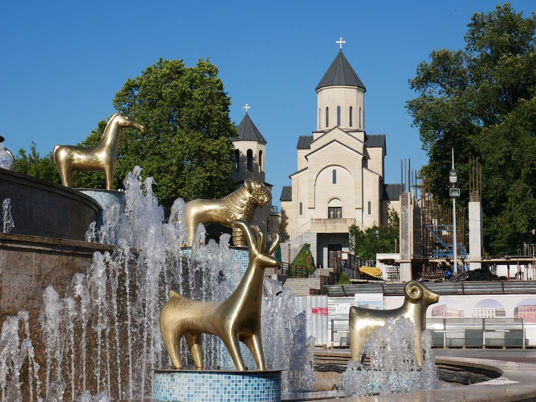 Kutaisi - Kolchidská fontána